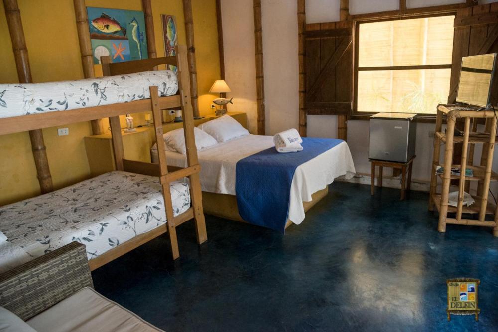 El Delfin Bed & Breakfast Zorritos Luaran gambar