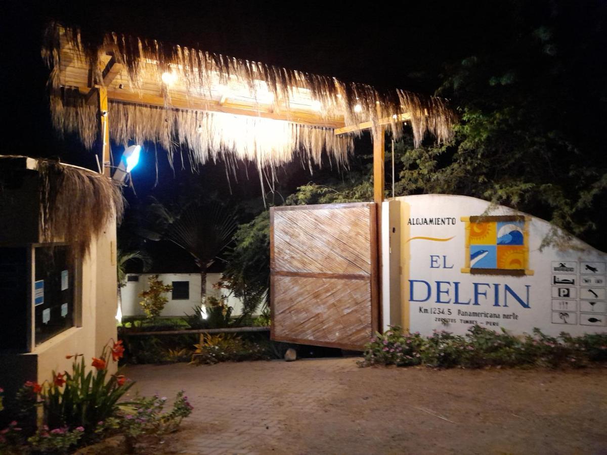 El Delfin Bed & Breakfast Zorritos Luaran gambar